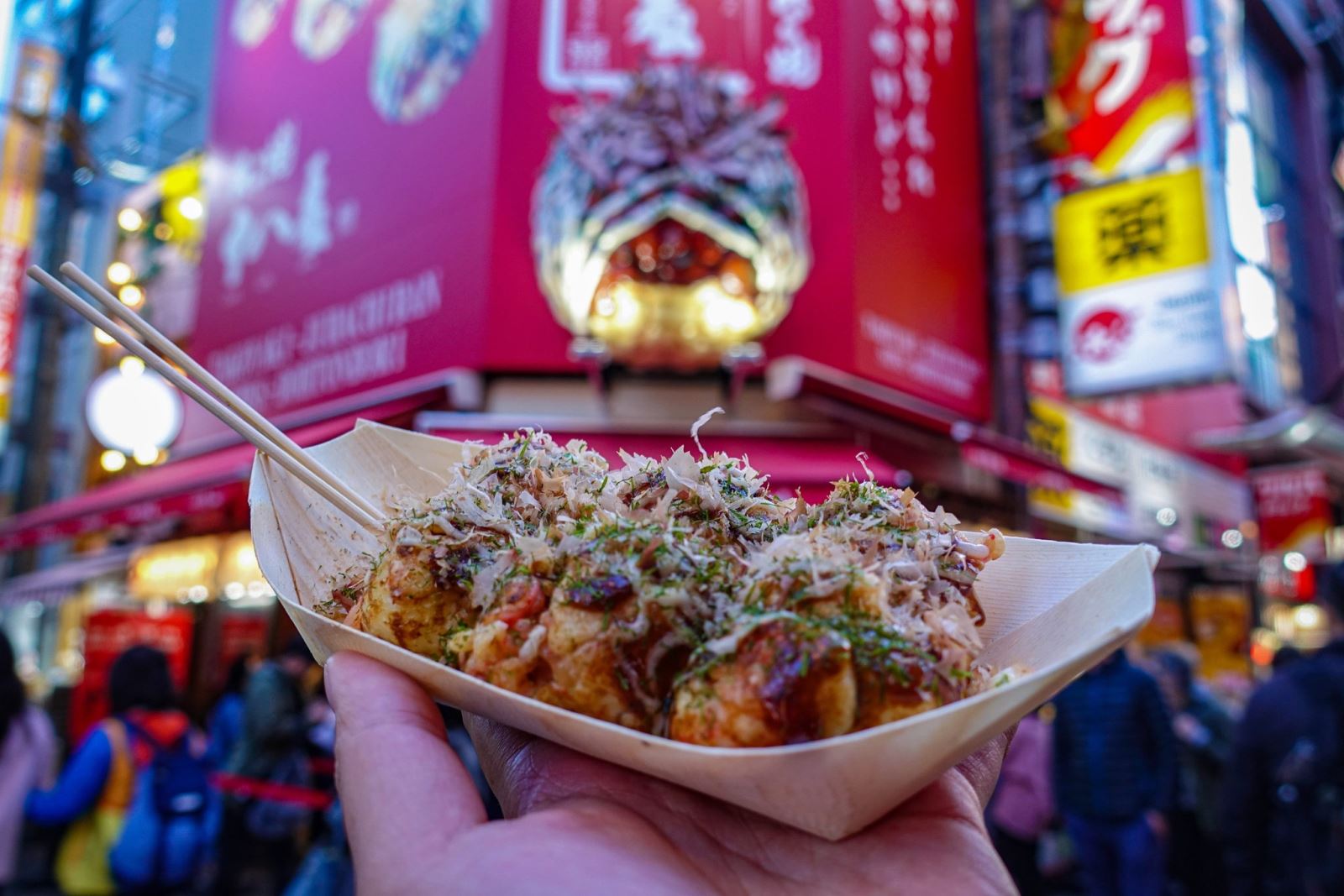 Takoyaki tại Dotonbori